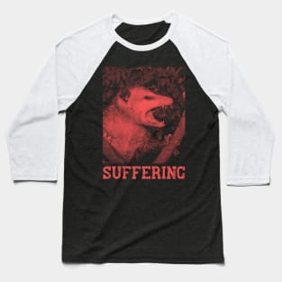 Suffering Opossum Baseball T-Shirt